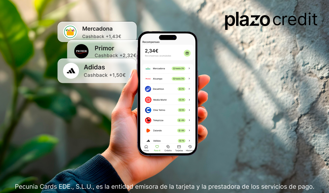 Plazo se alía con Woowbe para su programa de Cashback
